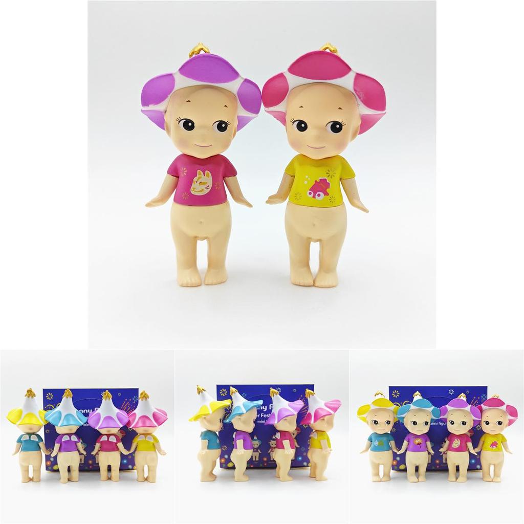 Summer Angel Collectible Bling Boxed Set With 8.5cm Abs Figurines For Party Decor Gift