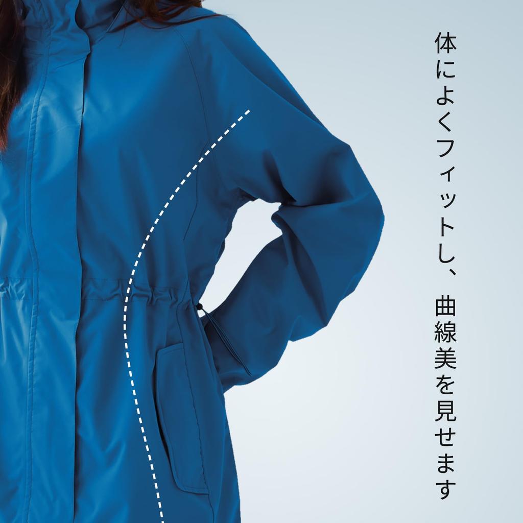 Arashiyama Lightweight Hiking Mountain Rainy Typhoon Protection Women's Waterproof, Breathable, Rainwear, Windproof, Cold-Resistant, Jacket,