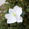 Velvet Christmas Lotus Flower 25cm Christmas Tree Wreath Multi-color Xmas Tree Ornaments  New Year