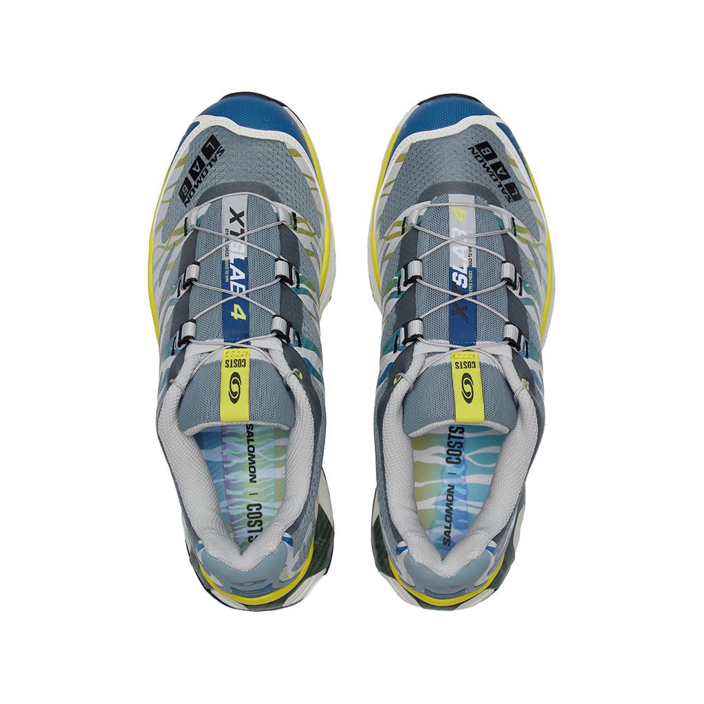 SALOMON XT 4 Cushioning Abrasion Resistant Coverage Support Lightweight Low top Running Shoes Unisex Blue 492116