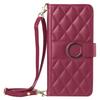 Long Lanyard Flip Leather Phone Case for Xiaomi Mi 15 Ultra 14T 13T 12T 11T Pro 5G Checked Pattern Wallet Card Bag Cover Coque