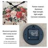 European-Style High-Standard Rose First-Class Pattern High-Standard Wooden Wall Superior-Grade Clock Premium-Quality For Premium-Quality Living