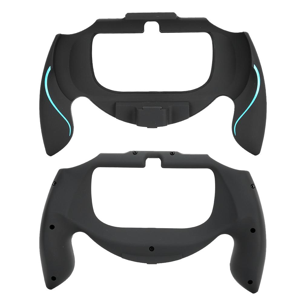 2 Stück Spielautomat Gebogener Griff Griffabdeckung für Sony PSV1000 Spielkonsole für PSVITAblau