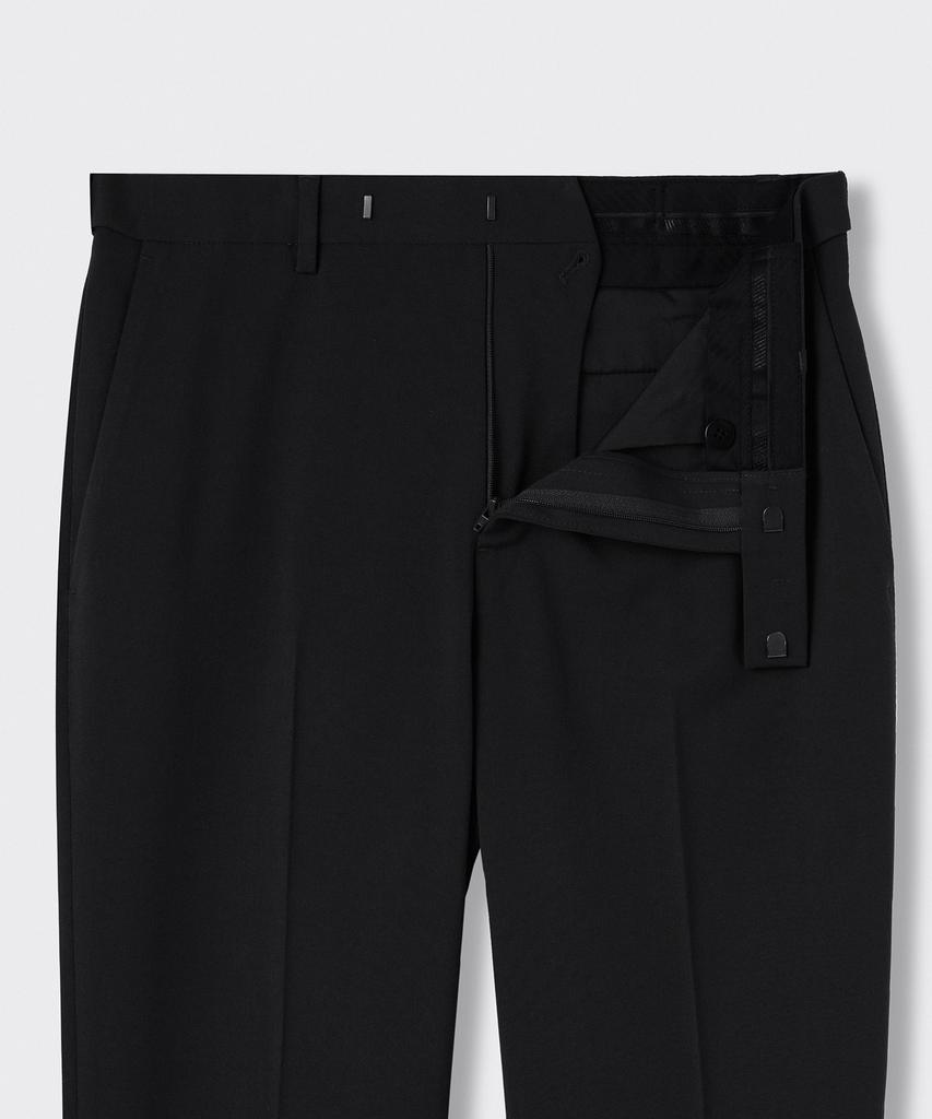 MUSINSA STANDARD Flare Hidden Banding Slacks [Black]