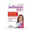 Wellwoman 50+ Multivitamine für Frauen über 50 Jahre mit Vitaminen, Eisen, Kalzium, Aminosäuren zur Unterstützung von Wechseljahrsbeschwerden, zur Aufrechterhaltung der Energie, Visio