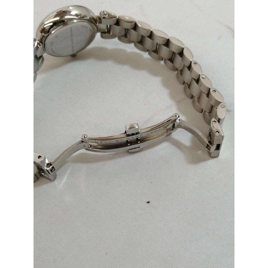 Used MARC BY MARC JACOBS MJ3451 Pink Dial Scratched Quartz Watch