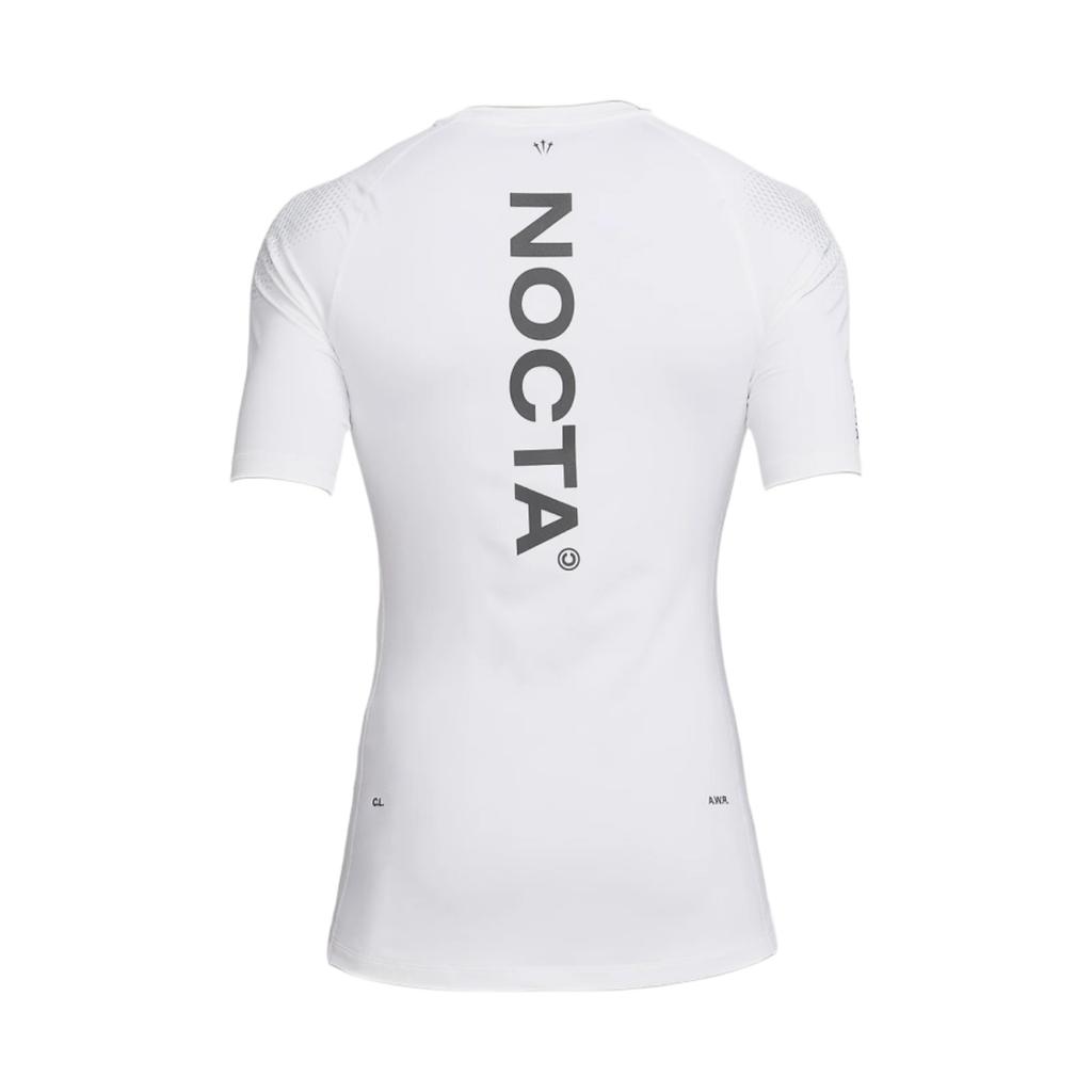 Nike Colecția X Drake Nocta SS24 NRG SS Logo Fashion Tricou cu Gât Rotund Bărbați Topuri Alb DM1710-100