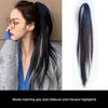 Synthetic Mini Claw Clip On Hair Extension Extension Hair For Women Color Pony Tail Hair Hairpiece Fake Hair