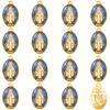 10 Pezzi Nuovo Cattolico Vintage Medaglia della Vergine Maria Collana Orecchini Gioielli Portachiavi Ciondolo Fai da Te Accessori.