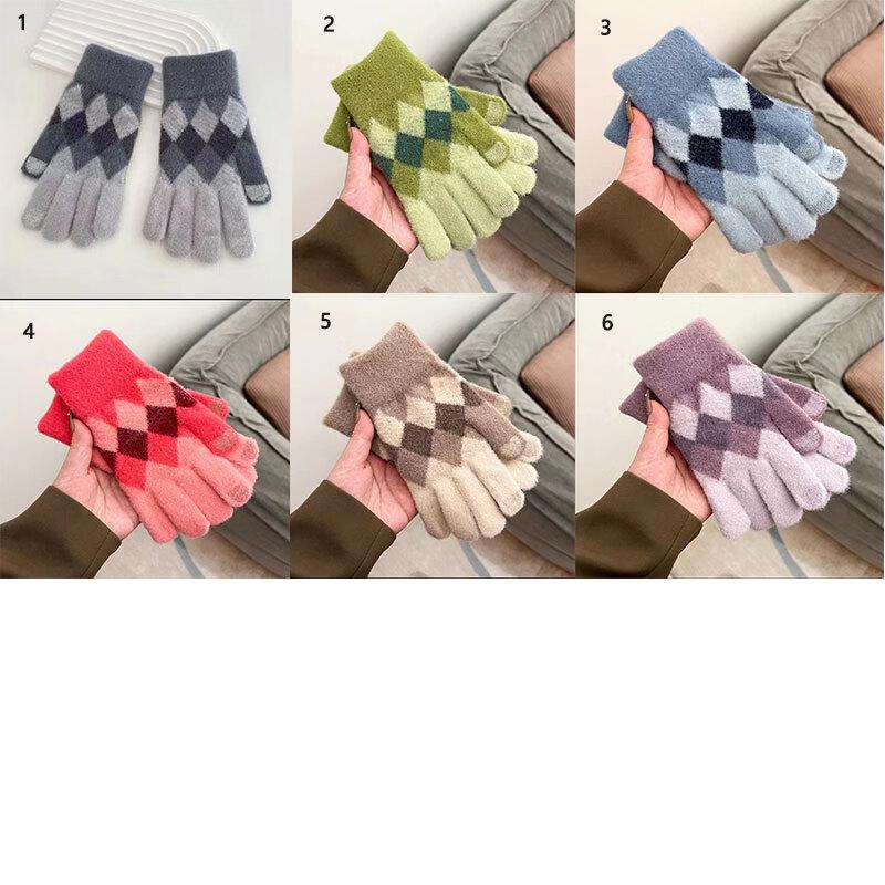 

Yishan Yisi Модні в язані зимові рукавички для сенсорного екрану