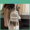 Stylish Pu Travel Backpack For College Students Modern Minimalist Design Versatile Use