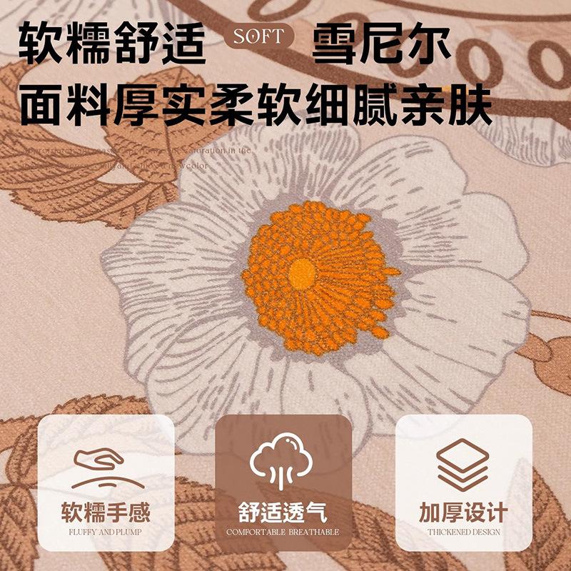 Special-Shaped Light Luxury High-End Leather Sofa Cushion Universal In All Seasons  New Fixed Non-Slip Seat Cushion Sofa Cover