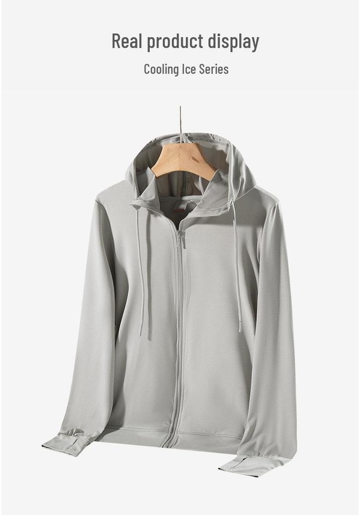 Women's Summer Sun Protection Mesh Jacket - Breathable, Cool, UPF 50 Ice Silk.