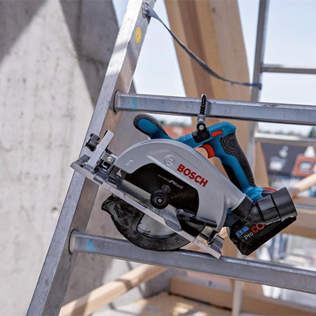 Bosch Professional 18V Cordless Circular Saw Sold Parallel Sample Tip Hex Wrench (charger Separately, Guide, Saw, Included) GKS18V-57-2LH