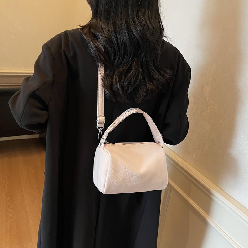 Pu Solid Color Fashi Shoulder Bags Casual Large Capacity Commuting 2026  Bags for Women Versatile Women's Handbags