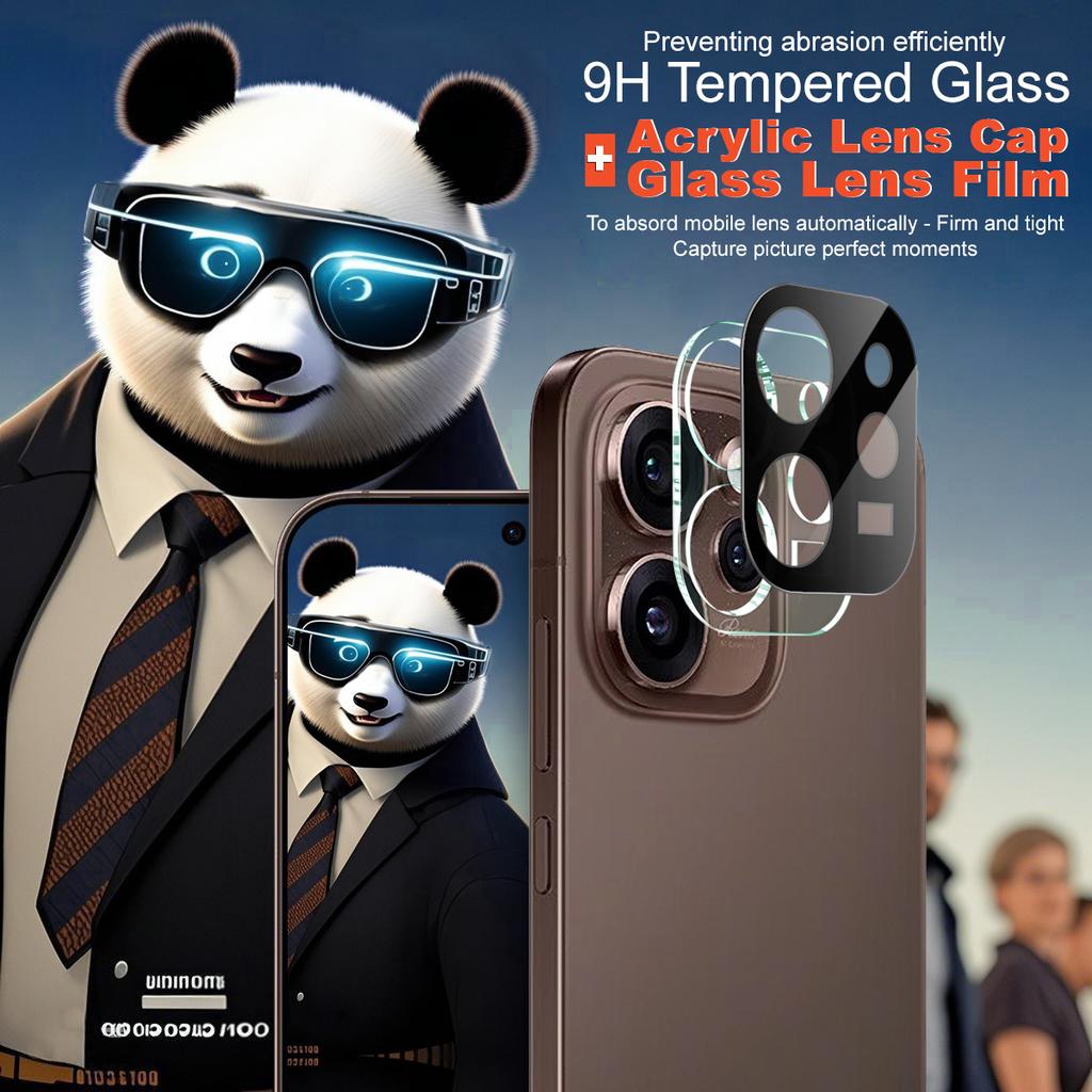 For OPPO Reno 15 Pro 5G Glass IMAK High Definition Integrated Glass Lens Film Black Version