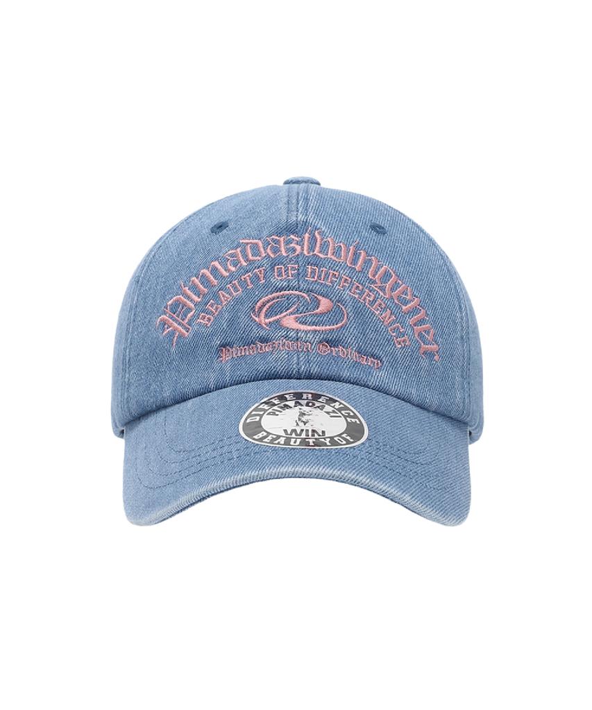 Pimadajiwin Denim Logo Ballcap_[Medium Blue]