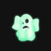 Copper White Luminous Glowing In Dark Ghost Bead Fit Charms Bracelet For Jewelry Piece Creation Women Halloween Gifts