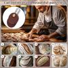 Bread Lame Dough Scoring Tool Foldable Sourdough Scoring Tool Wood Sourdough Lame Cutter for Baking Includes 10Replaceable blade
