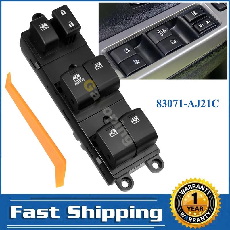 

For Subaru 2013-2014 Legacy 2013-2017 Outback Front Left Electric Power Window Control Switch Button Car Accessories 83071-AJ21C