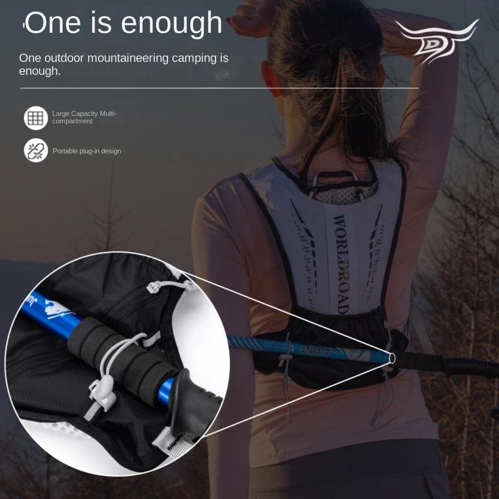 High-Performance Unisex Hydration Backpack Vest Lightweight for Outdoor Marathon Cycling Hiking Trail Running