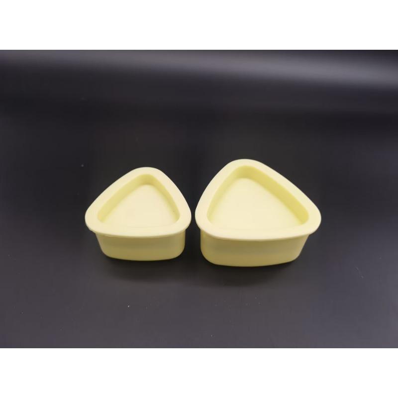 

Small Triangle Rice Ball Mold Sushi Mold Children s Rice Bento DIY Children s Complementary Food Bento Size жовтий