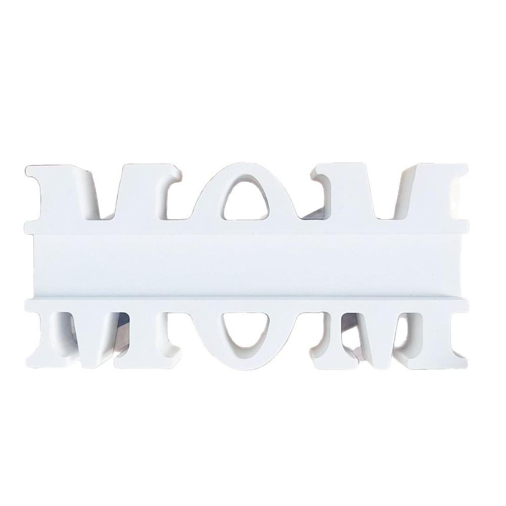 Handmade MOM Plug-in Holder Mold DIY English Letters Mold Funny Poxy Resin Mould  Home Decoration