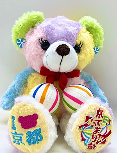 Local Bear Kyoto Temari Candy Plush Toy S Kyoto Limited Bear Fujini Sei