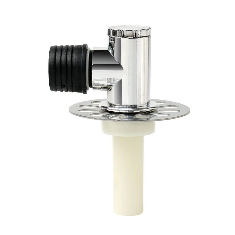 

Odor-blocking washing machine drain trap (2-hole T-type) drain net