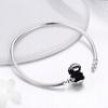 Pandora-Style Modular Bracelet Shiny Pave 23 Cm