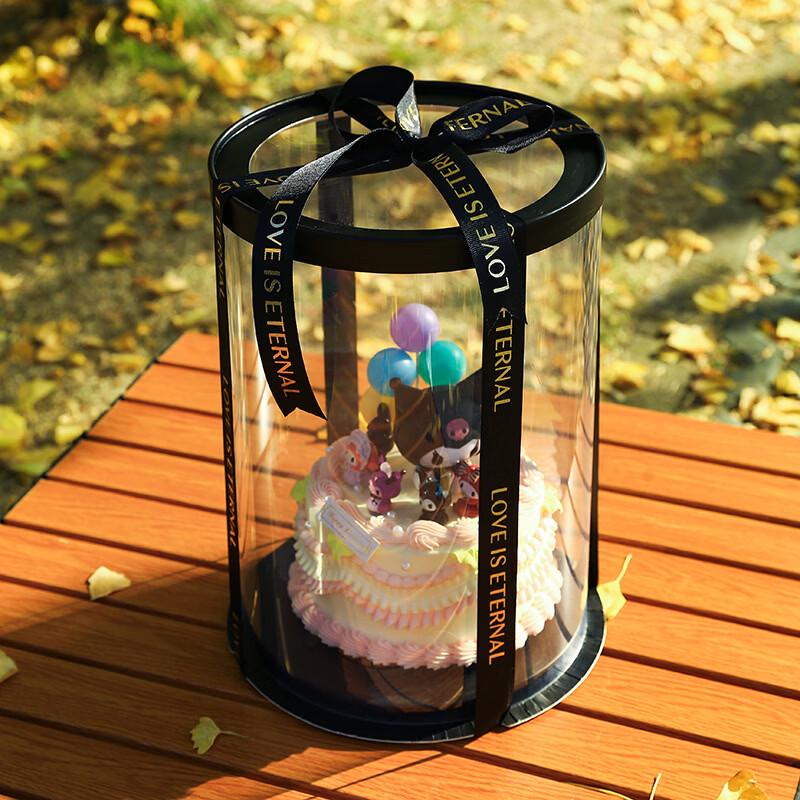 Transparent Round Cake & Gift Packaging Boxes