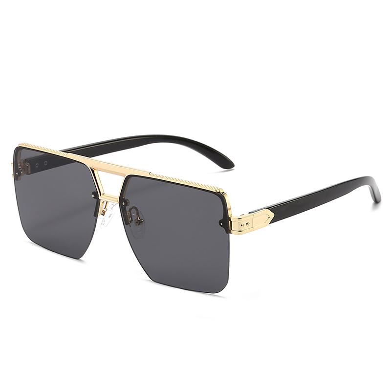 New Square Men's Sunglasses Personality Everything Stylish Sunglasses Trend Sunglasses