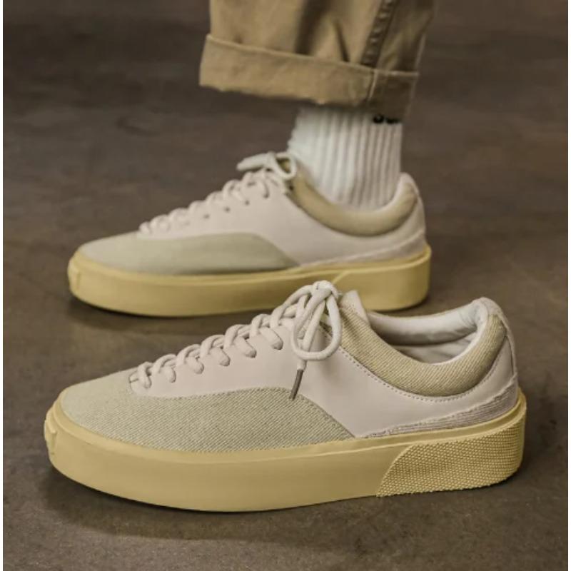 Frühling Herbst Neue Herrenschuhe Studenten Low-Top Canvas Freizeit Sport Dicksohlige Erhöhung Trend Board Schuhe M1211