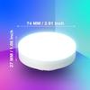 GX53 LED Light Bulb 12W Daylight White 6000K Replacement Traditional Halogen GX53 Spotlight, Under Cabinet Light, LED Puck Light