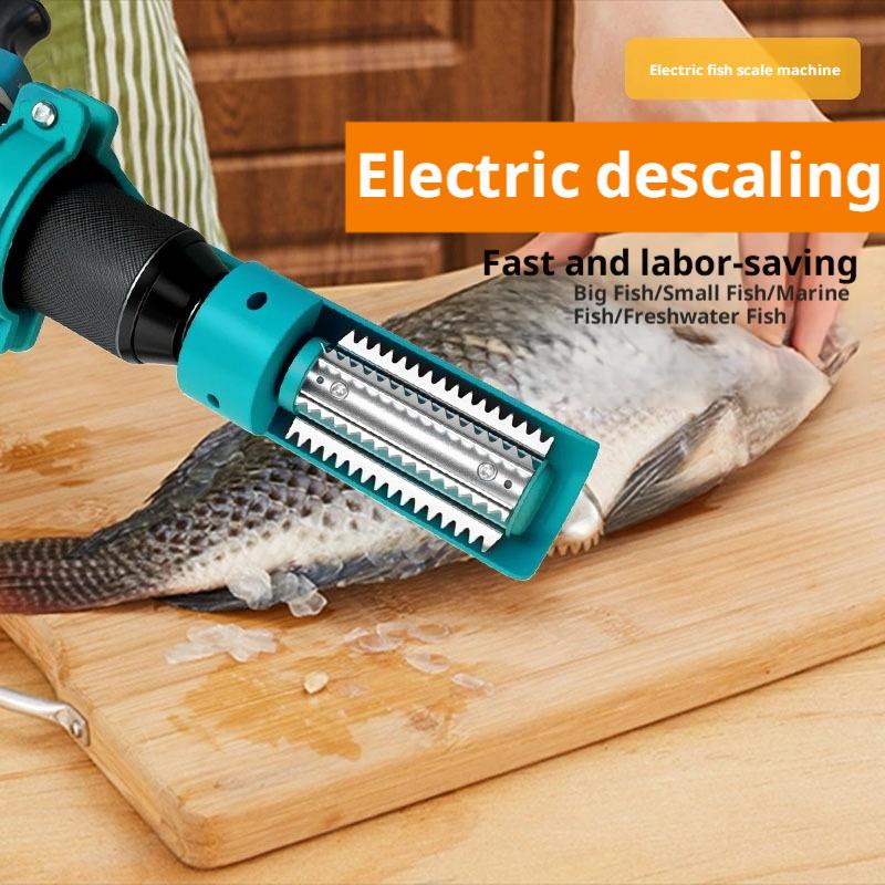 Cordless Electric Fish Remover Kitchen Gadgets For Home Outdoor Fishing Market Family Friends Gathering Supplies W3w8