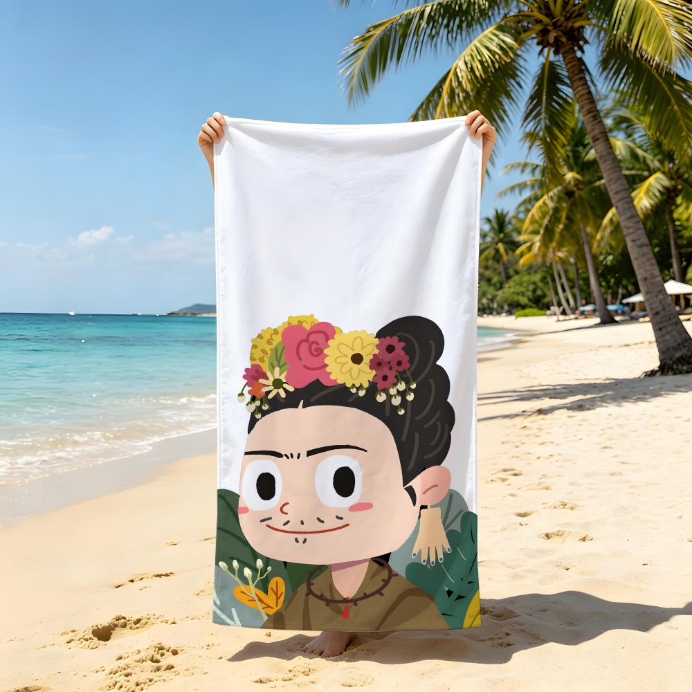 Art F-famous P-painting Towel Beach Blanket Towel  For Travel Gym Shower Luxury Lightweight Camping Pool Hot