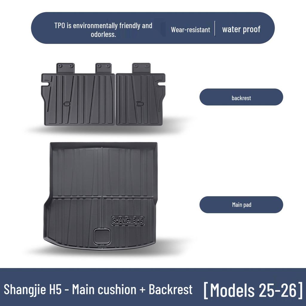 Shangjie H5 Trunk Mat: Car Interior Decoration & Modification Accessory