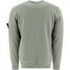 STONE ISLAND Moletom com Gola Redonda e Manga Longa com Patch de Logo Masculino sweatshirt Verde K1S1561000-44S0051-V0055