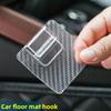 Foot Mat Vehicle Fixing Clips With Strong Adhesive And Detachable Tool Hooks