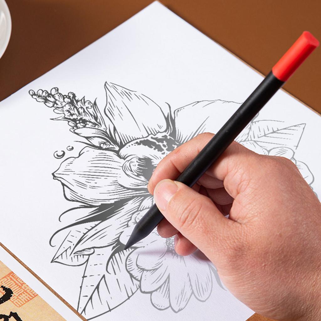 Erasable Everlasting Pencil with Erasers and Sharpener Inkless Pencils Eternal Pencil Gift for Student Writing Drawing