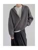 Men's Trendy Half-High Collar Cardigan Sweater, Autumn/Winter 2023 Collection