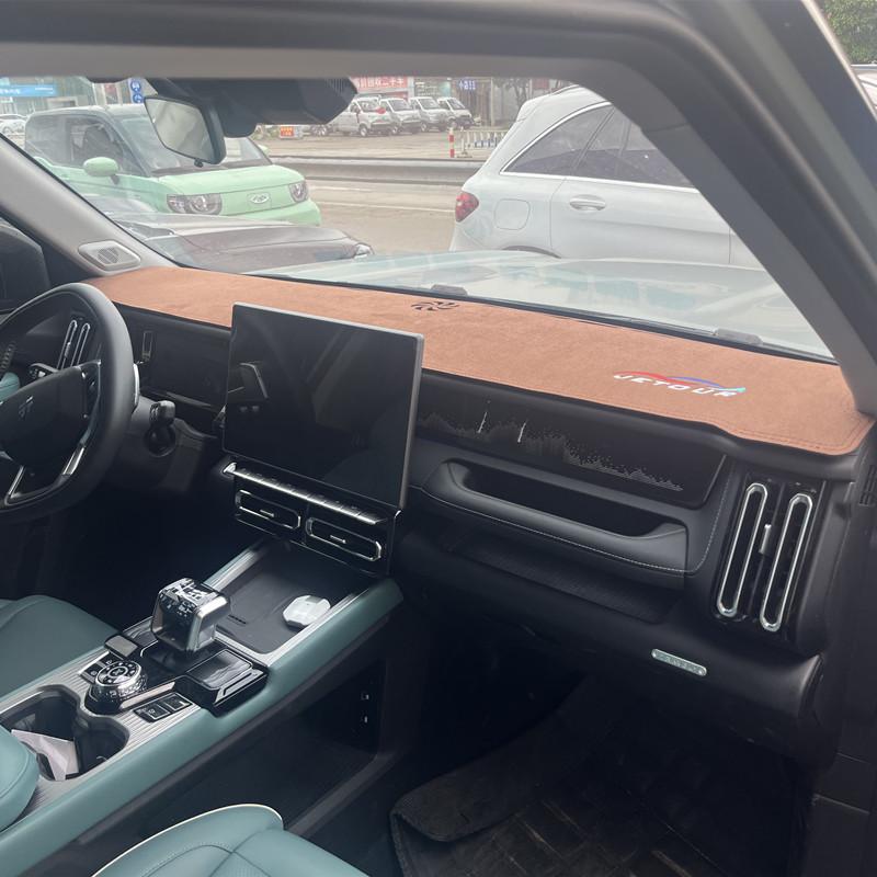 Tappetino per Cruscotto Auto per Jetour Shanhai T1 Freelancer Pannello Strumenti Controllo Centrale Protezione Solare Tappetino Scuro Isolamento Termico Parasole
