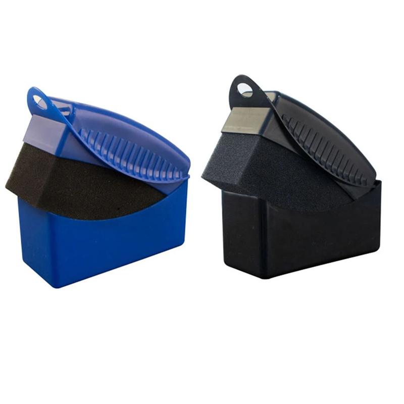 

2 шт. автомобильных шин вощение полировка чистка дворник щетка для мытья шин шин обод колеса отделка контура детализация уборка блеск губка