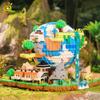 Non-Toxic 5452Pcs Moc The Earth Village Model Micro Building Blocks Architecture Style Brick For Kid Children Construction Toys