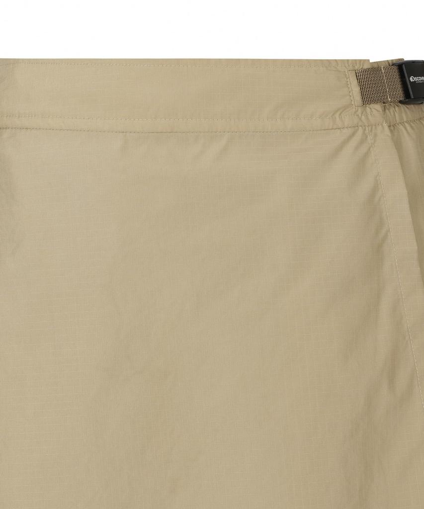 DISCOVERY EXPEDITION Women'S Lightweight Woven Training Crotch Pants Skirt (N/Beige)