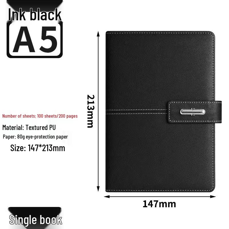 A5 Thick Notebook Gift Set with Custom Logo for Business Meetings A5