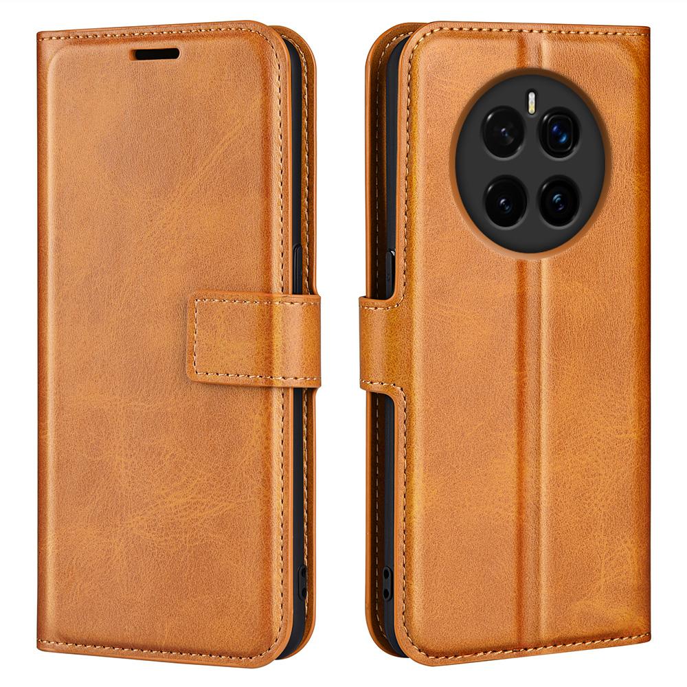 For Honor Magic7 5G Stand Case Anti-Scratch Calf Texture Leather Phone Cover