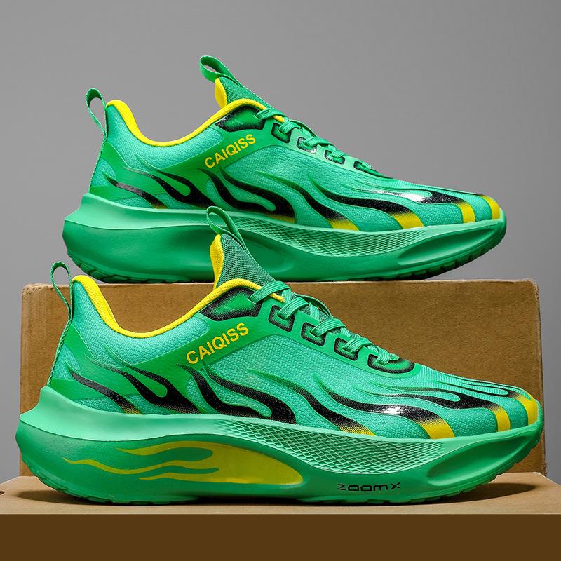 

Outdoor casual men s breathable running shoes autumn sports new carbon board youth running shoes 45