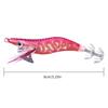 4Pcs Saltwater Hook Glowing Soft Prawns Fishing Lures Shrimp Fishing Tackle for Freshwaters Saltwater Fishing Baits