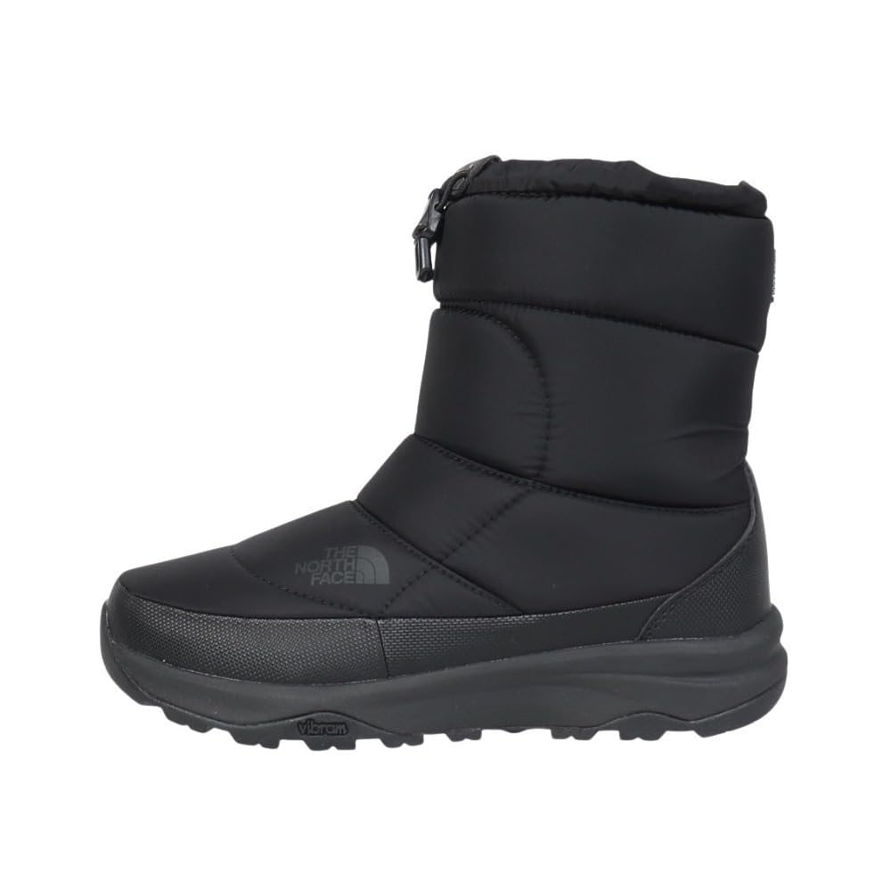 THE NORTH FACE Nuptse Bootie Waterproof VII NF52272 TNF Black/TNF Black 2, 27.0 cm (Unisex Waterproof Insulated Winter Boots)